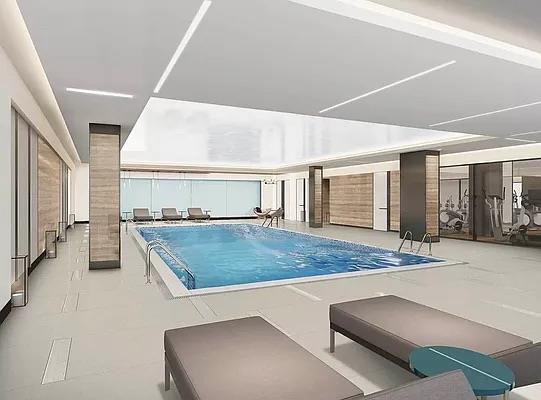 134-37 35th Ave Unit 8E, Flushing, NY 11354 - indoor pool with a patio