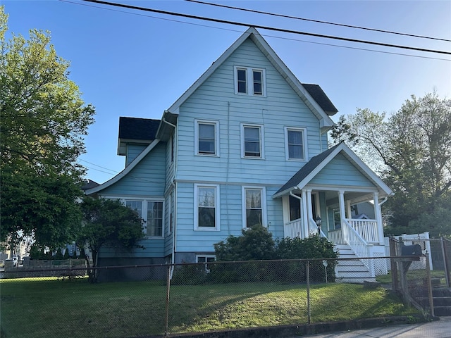 22 Herbert St, Beacon, NY 12508 - view of front of home with a porch