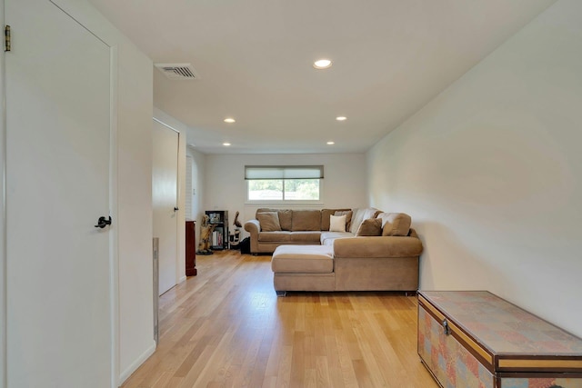 24 Harvard Ln, Commack, NY 11725 - living area featuring light wood finished floors and recessed lighting