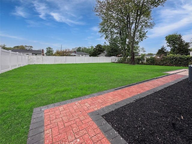 42 Blacker St, Brentwood, NY 11717 - view of yard with central AC unit