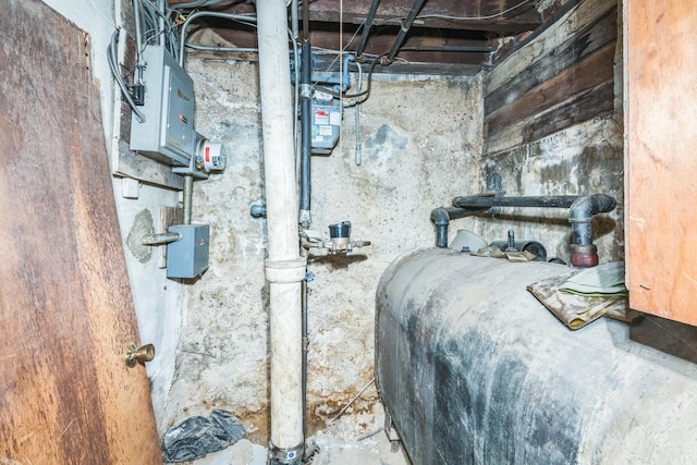 179-03 Selover Rd, Jamaica, NY 11434 - utility room featuring heating fuel