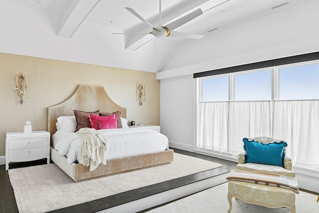 34 Westbridge Rd, Westhampton Beach, NY 11978 - bedroom featuring baseboards, wood finished floors, and ceiling fan