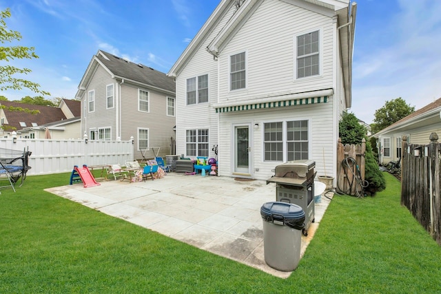 7 Marisa Dr, Middle Island, NY 11953 - back of property featuring a patio area