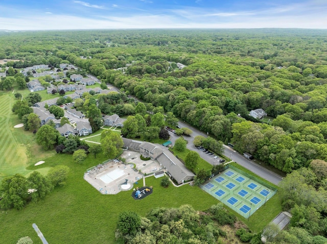 7 Marisa Dr, Middle Island, NY 11953 - drone / aerial view of a forest