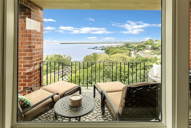 16 Rockledge Ave Unit 5D-2, Ossining, NY 10562 - balcony with a water view