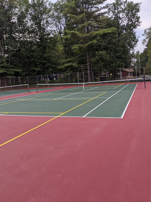 11 W Mongaup Trl, Smallwood, NY 12778 - view of tennis court featuring community basketball court