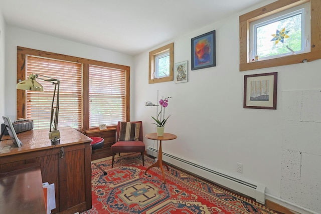 2 Amber Ridge Rd, Chestnut Ridge, NY 10977 - office space featuring a baseboard heating unit