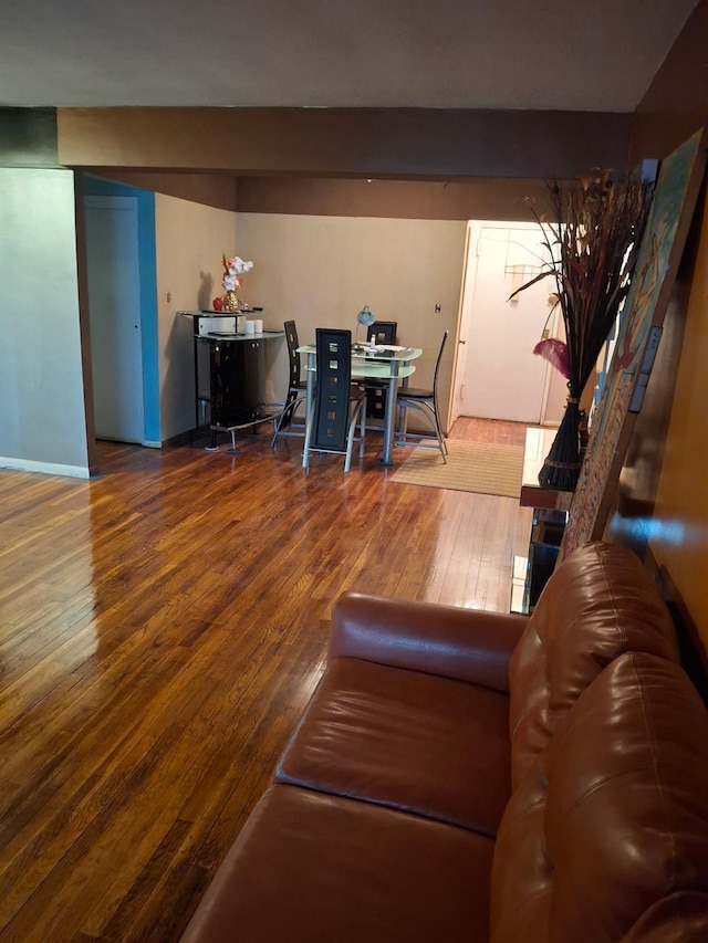 814B Tilden St # 4J, Bronx, NY 10467 - living room with wood finished floors