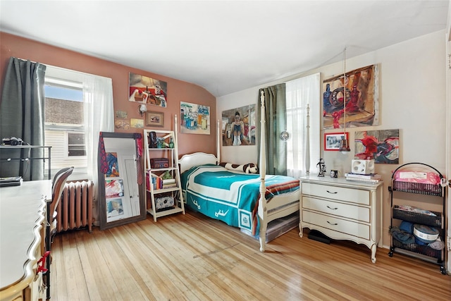 42 Longview Ave, White Plains, NY 10605 - bedroom featuring radiator and light wood-type flooring