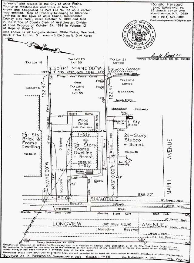 42 Longview Ave, White Plains, NY 10605 - property floor plan