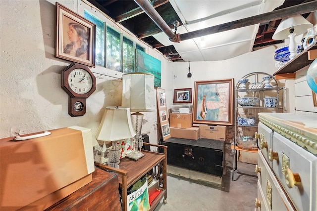 42 Longview Ave, White Plains, NY 10605 - miscellaneous room with concrete flooring