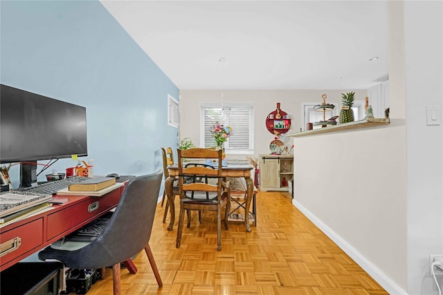 13-10 212th St Unit 118, Bayside, NY 11360 - dining area with baseboards