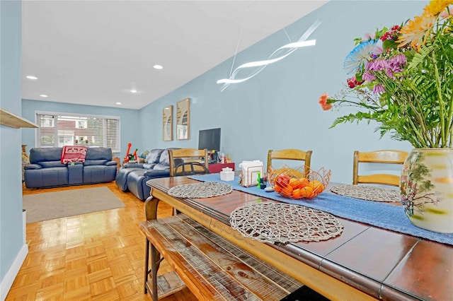 13-10 212th St Unit 118, Bayside, NY 11360 - dining space featuring recessed lighting