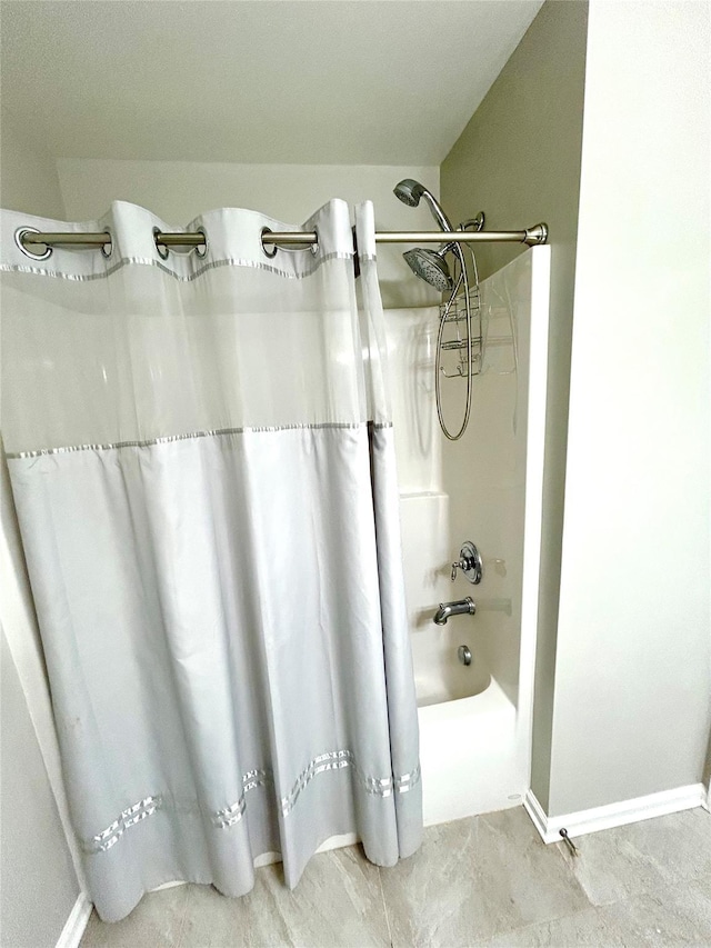 19 Brighton Dr Unit 1703, Newburgh, NY 12550 - full bath featuring shower / bath combo with shower curtain and baseboards
