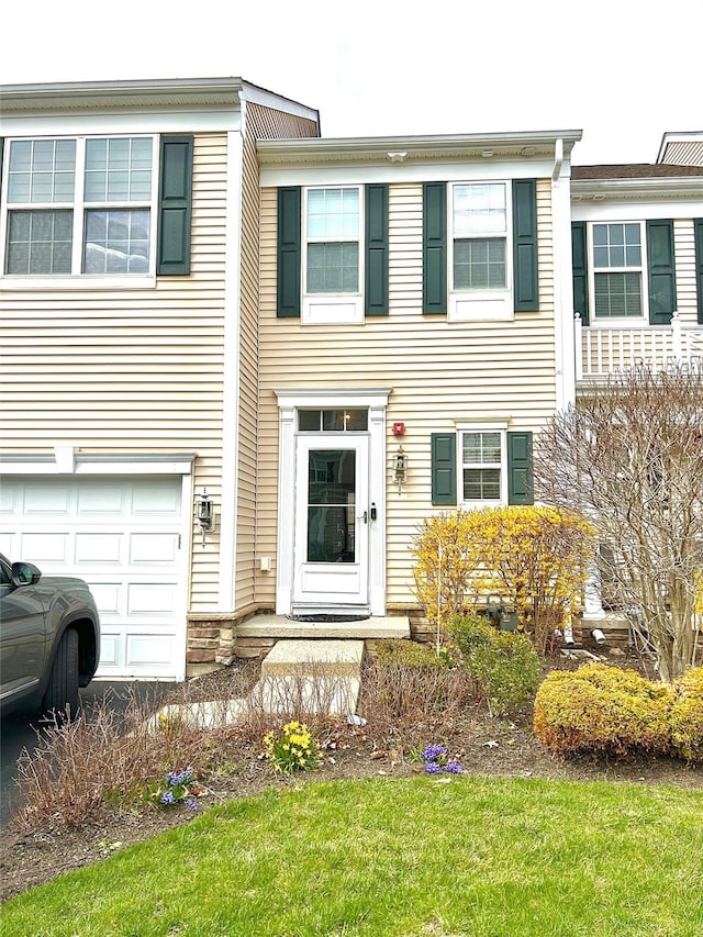 19 Brighton Dr Unit 1703, Newburgh, NY 12550 - view of front of home featuring a garage