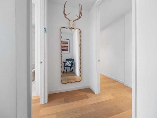 1 W End Ave Unit 26D, New York Manhattan, NY 10023 - corridor featuring wood finished floors and baseboards