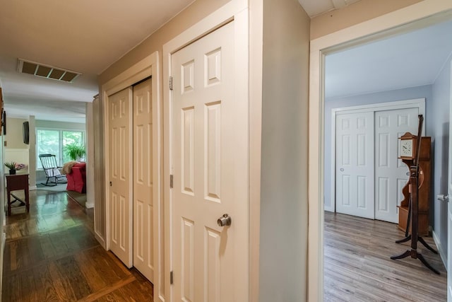 15 Marshall Dr, Poughkeepsie, NY 12601 - hallway with dark wood-type flooring