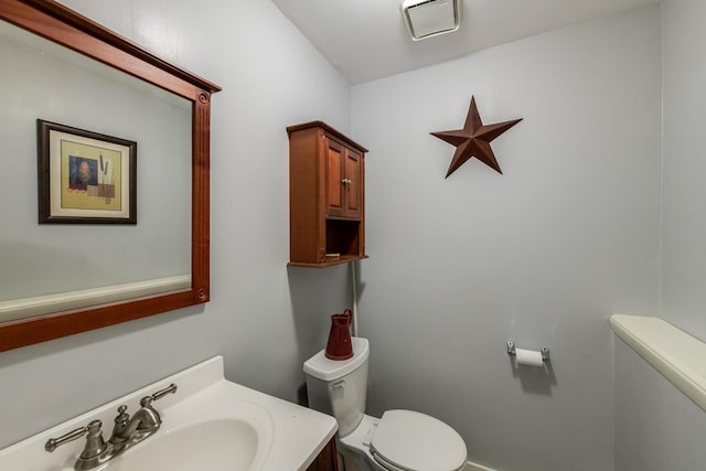 15 Marshall Dr, Poughkeepsie, NY 12601 - half bathroom with toilet and vanity