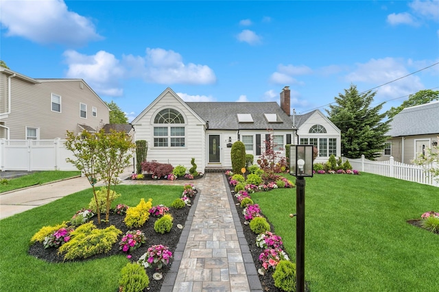 694 The Fenway, Baldwin, NY 11510 - view of front of house with a chimney