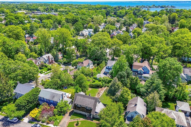 9 Summit Ave, Larchmont, NY 10538 - aerial view of residential area with a large body of water