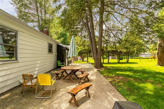 63 Lexington Dr, Croton-On-Hudson, NY 10520 - view of patio featuring outdoor dining space