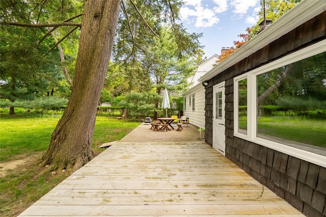 63 Lexington Dr, Croton-On-Hudson, NY 10520 - deck with a lawn