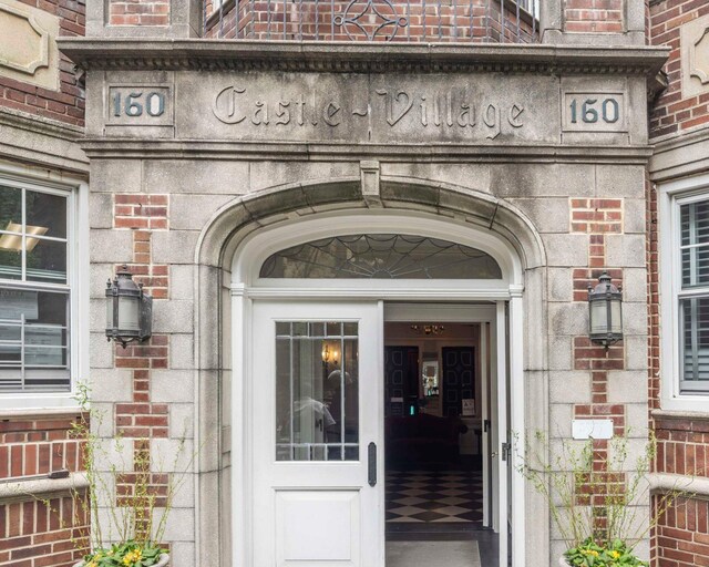 160 Cabrini Blvd Unit 62, New York Manhattan, NY 10033 - property entrance with brick siding