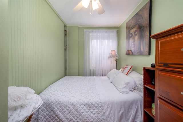 100 S Ocean Ave Unit 2E, Freeport, NY 11520 - bedroom with a ceiling fan