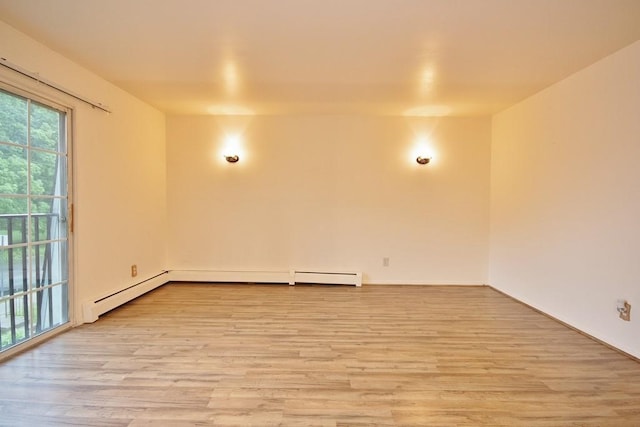 11 The Blvd Unit A4, Cold Spring, NY 10516 - unfurnished room featuring light wood-type flooring and baseboards