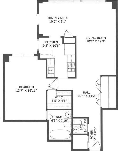 floor plan / room layout