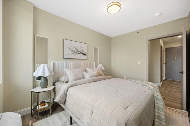 163-07 72nd Ave Unit 5C, Fresh Meadows, NY 11365 - bedroom with wood finished floors and baseboards