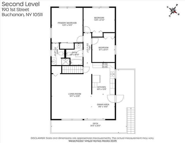 190 1st St, Buchanan, NY 10511 - property floor plan