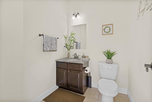 8 Tanyas Ct, Monroe, NY 10950 - bathroom with toilet, baseboards, tile patterned flooring, and vanity