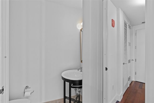175 Huguenot St Unit 1808, New Rochelle, NY 10801 - half bathroom featuring toilet and a closet