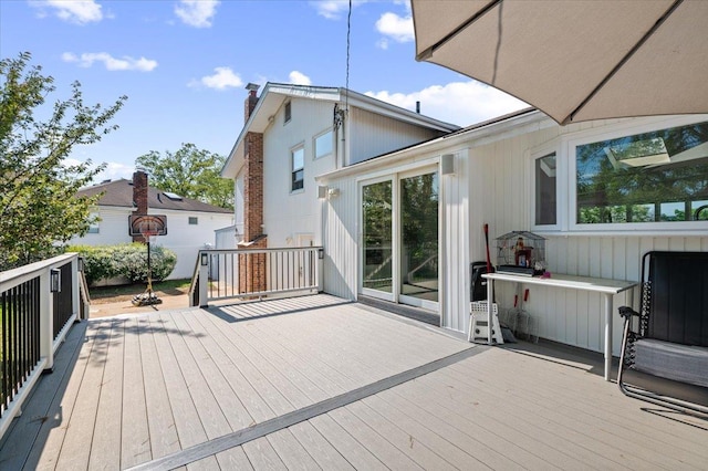 862 Fanwood Ave, North Woodmere, NY 11581 - view of deck