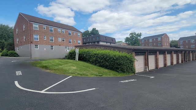 109 N Broadway Unit M12, White Plains, NY 10603 - view of building exterior with community garages
