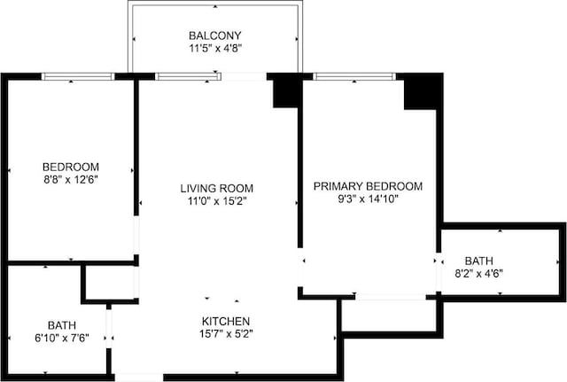 8808 Justice Ave Unit 16H, Elmhurst, NY 11373 - home floor plan