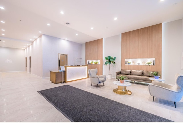 8808 Justice Ave Unit 16H, Elmhurst, NY 11373 - lobby with recessed lighting