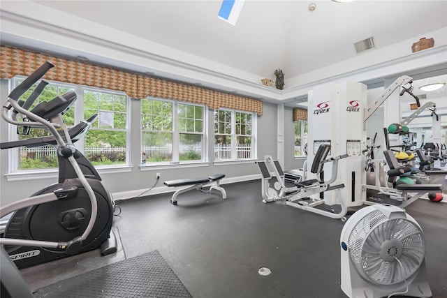 701 Pheasant Woods Rd, Briarcliff Manor, NY 10510 - workout area with healthy amount of natural light