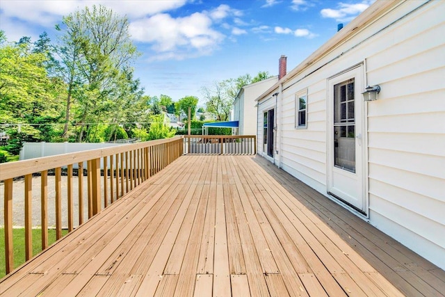 105 Colgate Ave, Yonkers, NY 10703 - view of wooden terrace