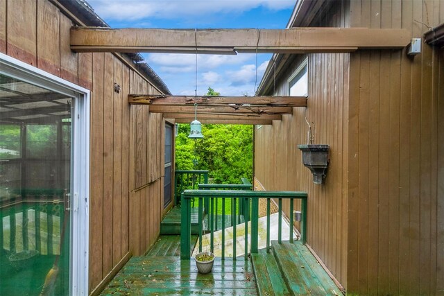 57 Empire Dr, Patterson, NY 12563 - view of deck