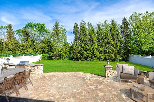 33 Avolet Ct, Mount Sinai, NY 11766 - view of patio / terrace featuring outdoor dining space