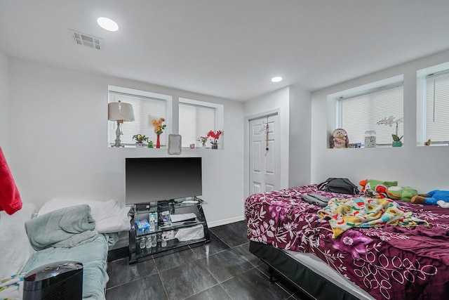 248 44th St, Lindenhurst, NY 11757 - bedroom featuring recessed lighting, a closet, and baseboards