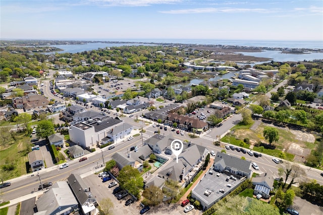 52 Main St Unit 6, Westhampton Beach, NY 11978 - drone / aerial view of a nearby body of water