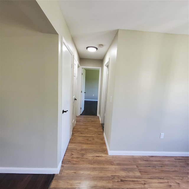 111 Cream St, Poughkeepsie, NY 12601 - hall featuring baseboards and wood finished floors
