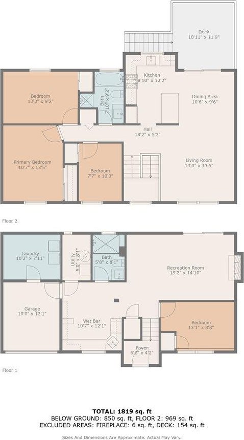 8 April Ave, Dix Hills, NY 11746 - property floor plan