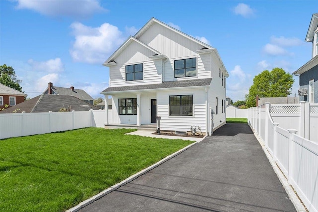 42 Second St, Extension, Glen Cove, NY 11542 - modern farmhouse with board and batten siding