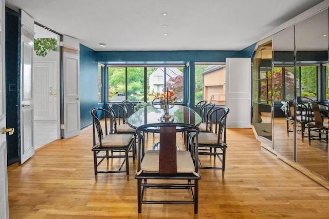 5 Ponds Ln, Purchase, NY 10577 - dining area featuring plenty of natural light and light wood finished floors