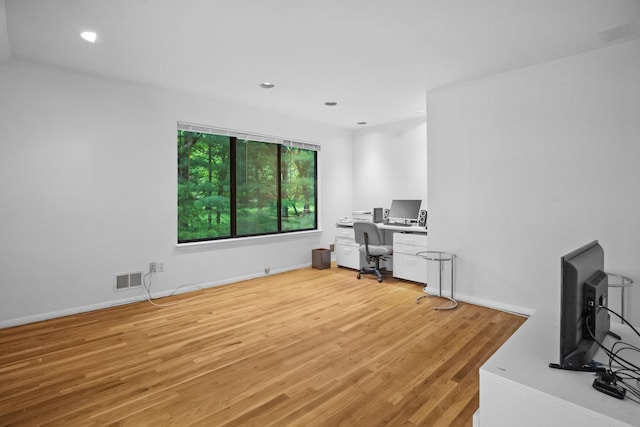 5 Ponds Ln, Purchase, NY 10577 - office with light wood-style floors and recessed lighting