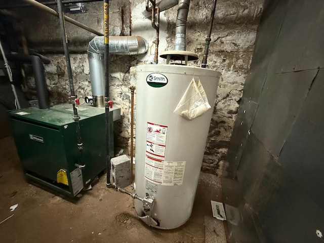 1956 Anthony Ave, Bronx, NY 10457 - utility room featuring water heater
